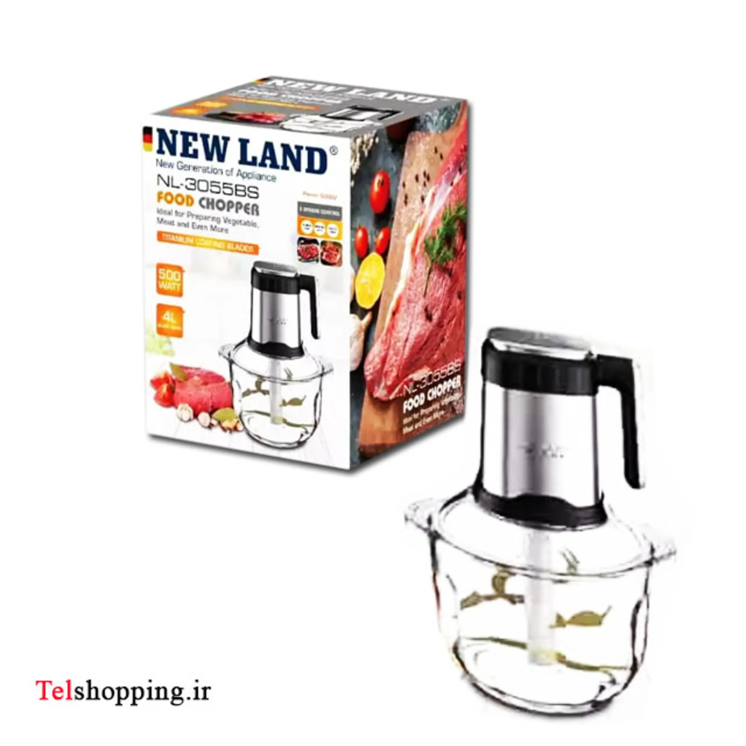 خردکن نیولند ظرفیت 4 لیتر مدل 3055